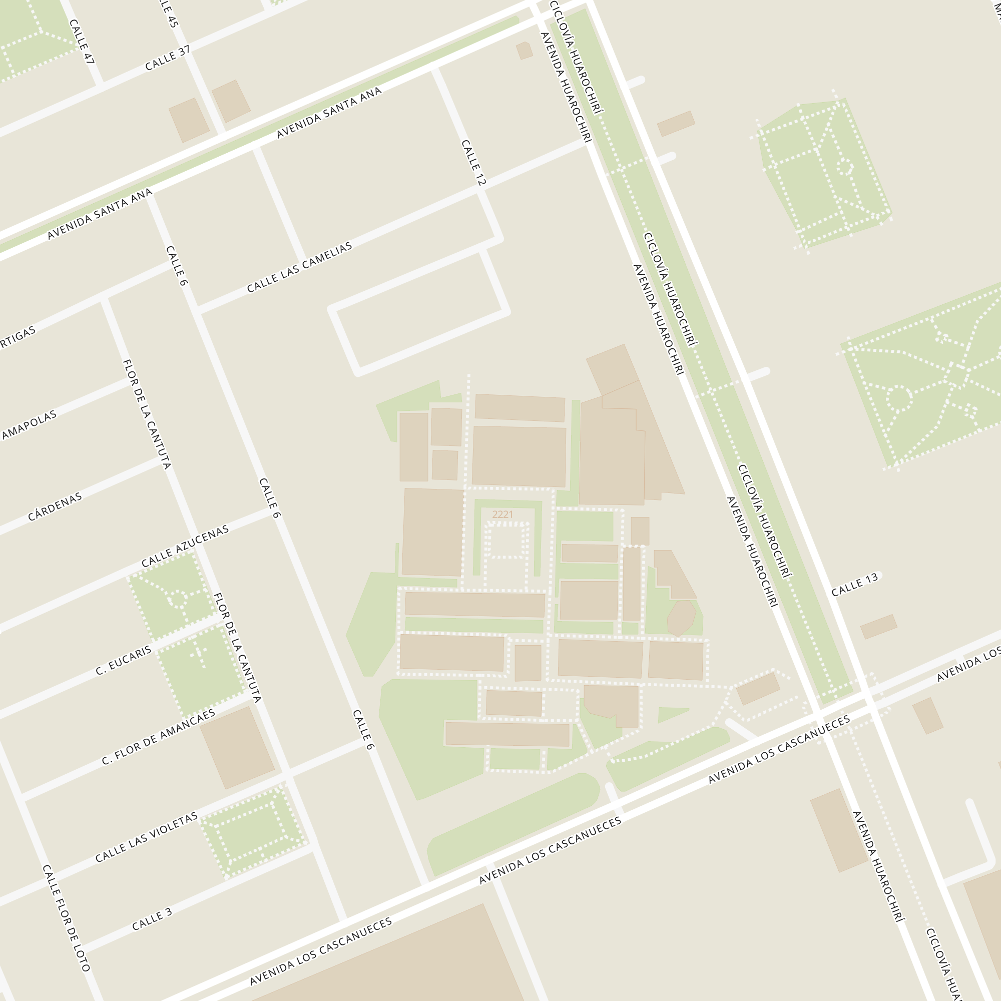 Tecsup Map ¿Cómo llegar a TECSUP en Lima?